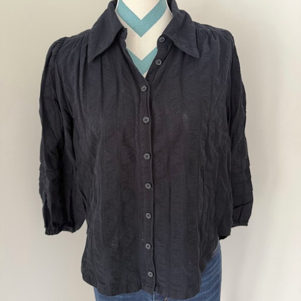 100% Cotton Free People Buttondown Top
